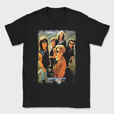 Bon Jovi, Tricou Barbati (Unisex)