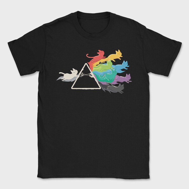 Prisma Cats, Tricou Barbati (Unisex)