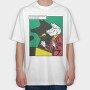 Pig Comics, Tricou Oversize Barbati (Unisex)