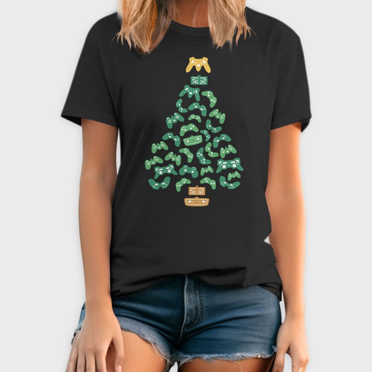 Joystick Tree, Tricou Barbati (Unisex)