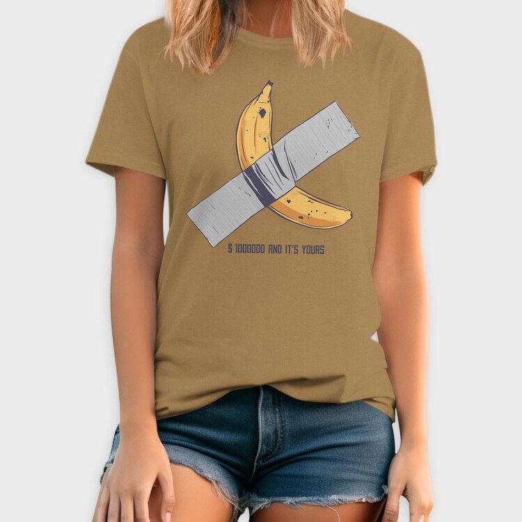 Banana Art, Tricou Barbati (Unisex)