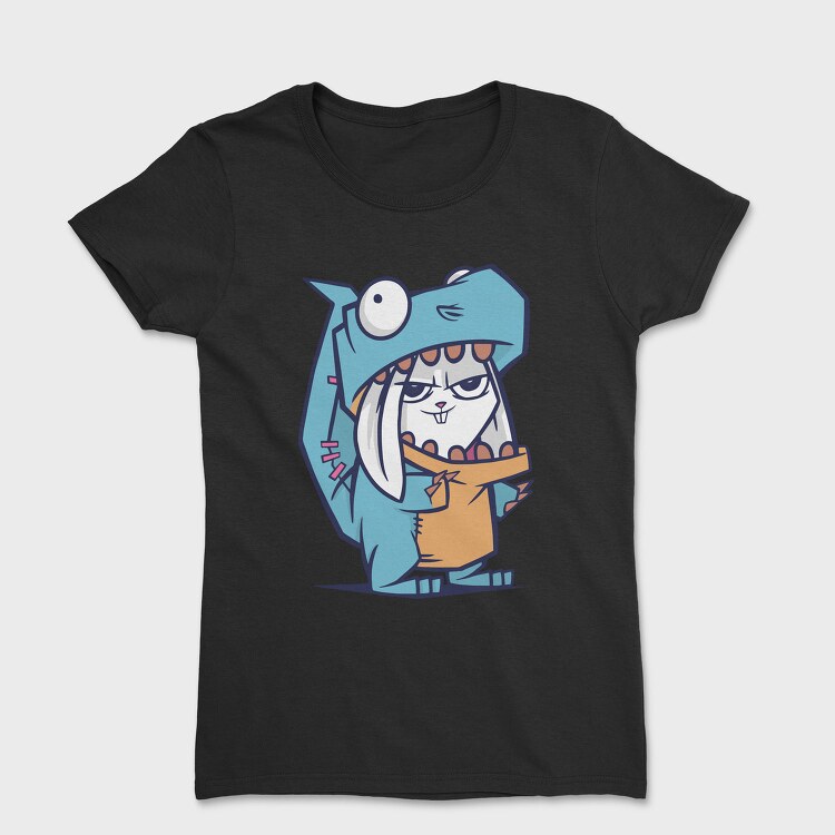 Rabbits Dinosaur, Tricou Femei