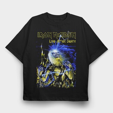 Iron Maiden 4, Tricou Oversize Barbati (Unisex)