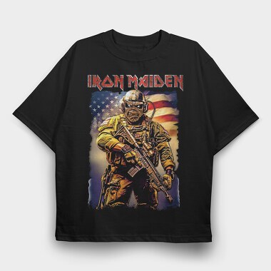 Iron Maiden 6, Tricou Oversize Barbati (Unisex)