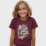 Colorful Cassette Pencil Retro, Tricou Copii