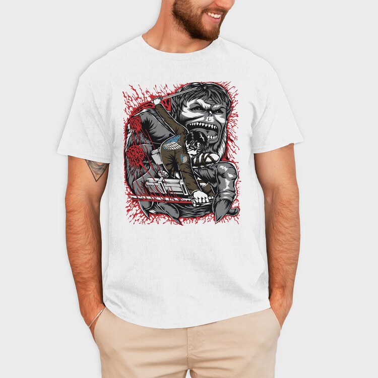 Attack on Titan 26, Tricou Barbati (Unisex)
