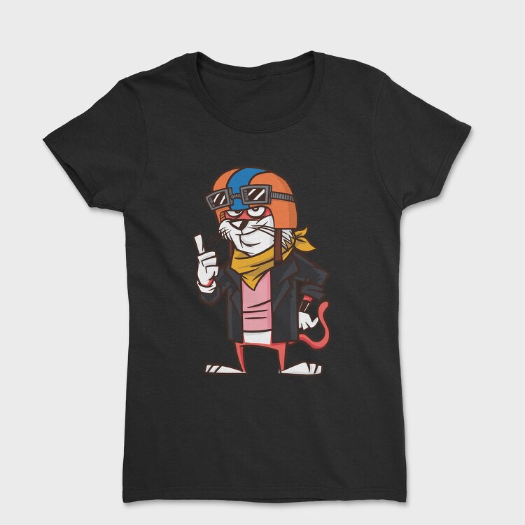 Cat Biker, Tricou Femei