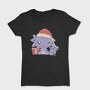 Cute Christmas Axolotl, Tricou Femei