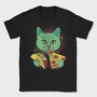 Cosmic Cat, Tricou Barbati (Unisex)
