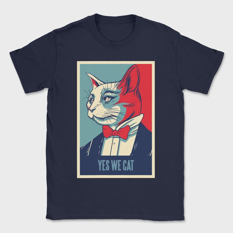 Yes We Cat, Tricou Barbati (Unisex)