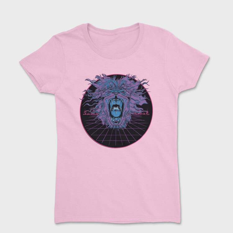 Lion Vaporwave, Tricou Femei