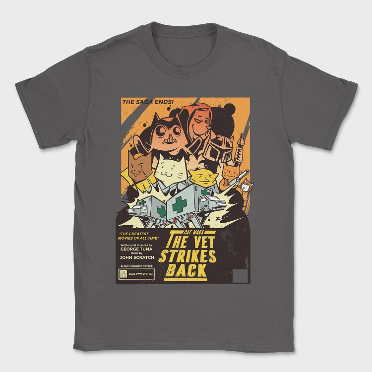 Cat Wars, Tricou Barbati (Unisex)
