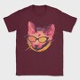 Cat Glasses, Tricou Barbati (Unisex)