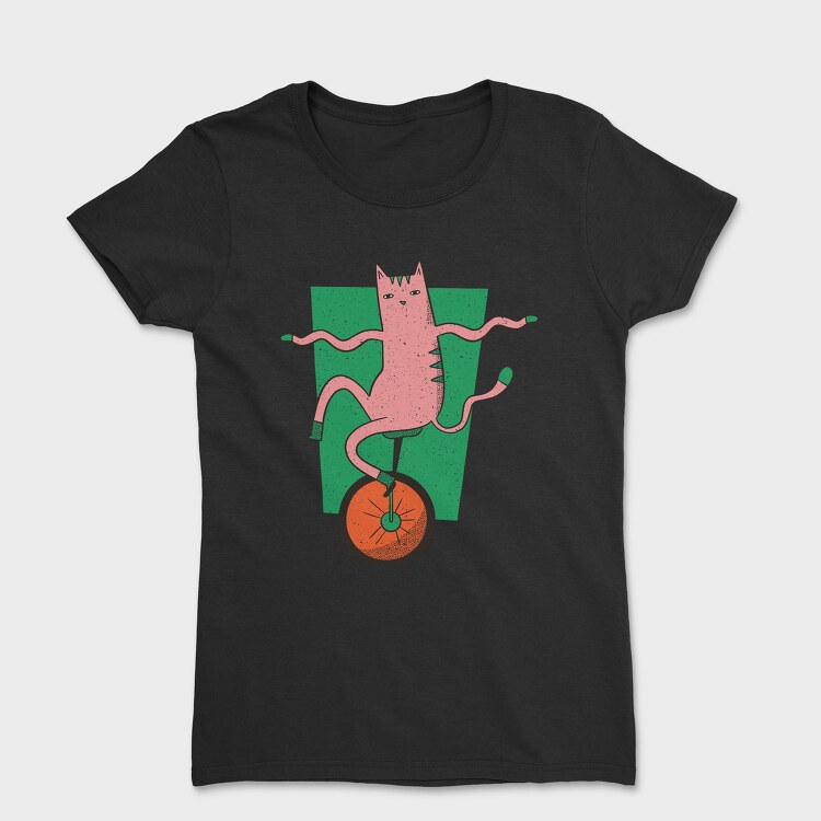 Cat Unicycle, Tricou Femei