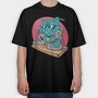 DJ Cat, Tricou Oversize Barbati (Unisex)