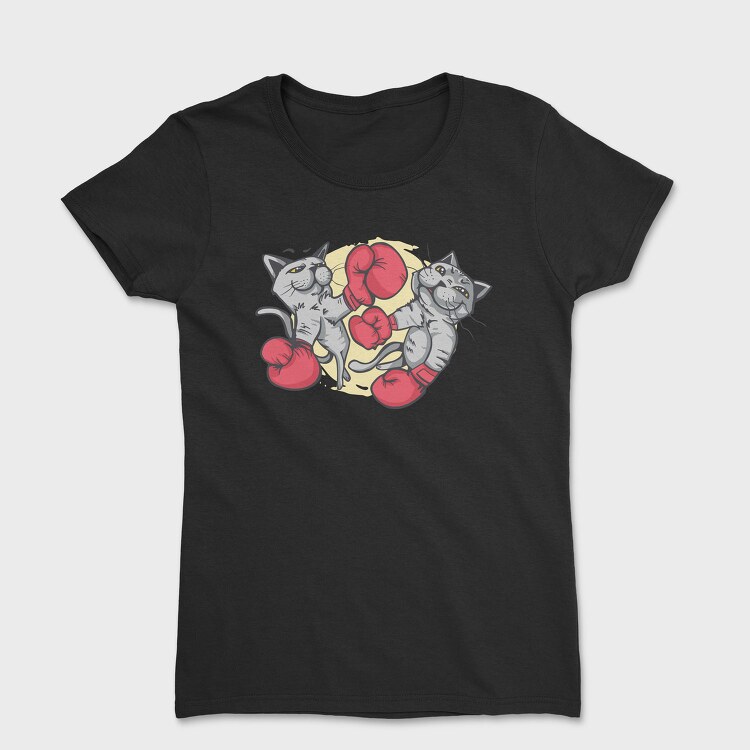 Boxing Cats, Tricou Femei