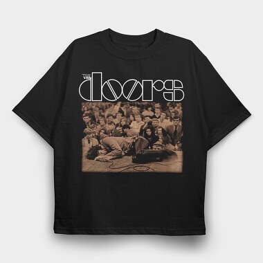 The Doors, Tricou Oversize Barbati (Unisex)
