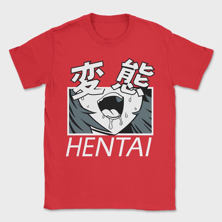 Hentai 3, Tricou Barbati (Unisex)