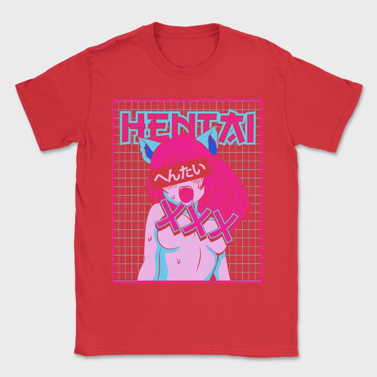 Hentai 1, Tricou Barbati (Unisex)