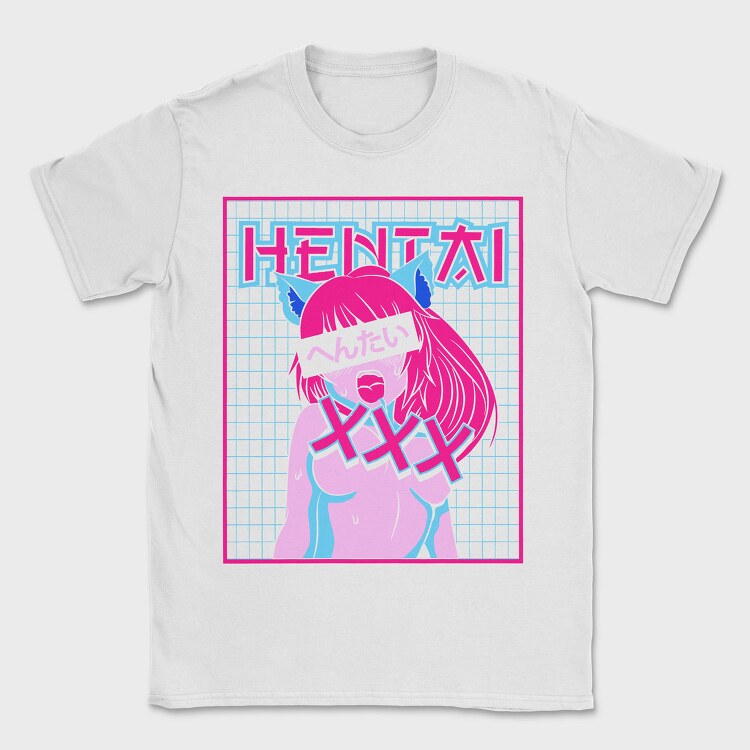 Hentai 1, Tricou Barbati (Unisex)