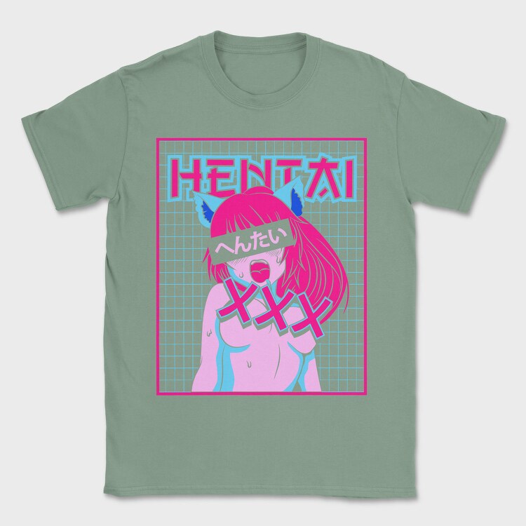 Hentai 1, Tricou Barbati (Unisex)