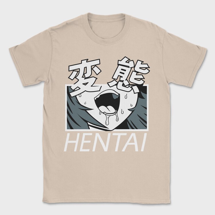 Hentai 3, Tricou Barbati (Unisex)