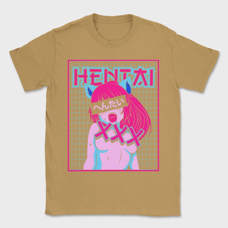Hentai 1, Tricou Barbati (Unisex)