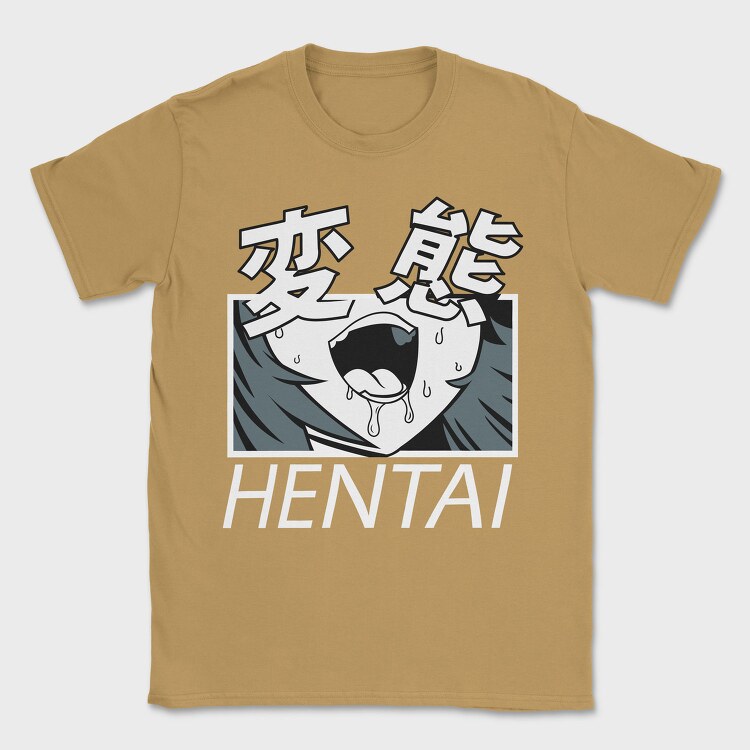 Hentai 3, Tricou Barbati (Unisex)
