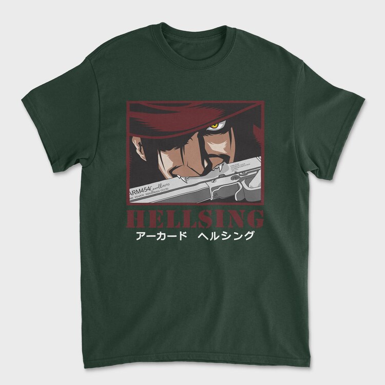 Hellsing 1, Tricou Barbati (Unisex)