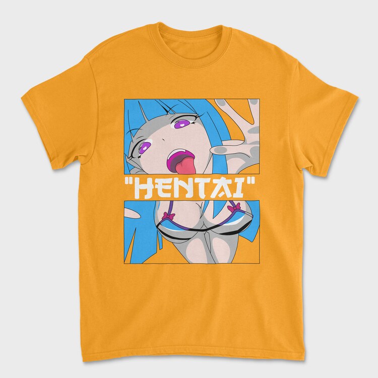Hentai 4, Tricou Barbati (Unisex)