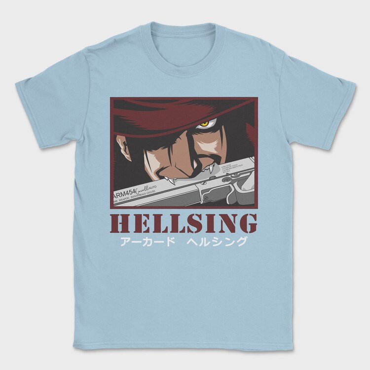 Hellsing 1, Tricou Barbati (Unisex)