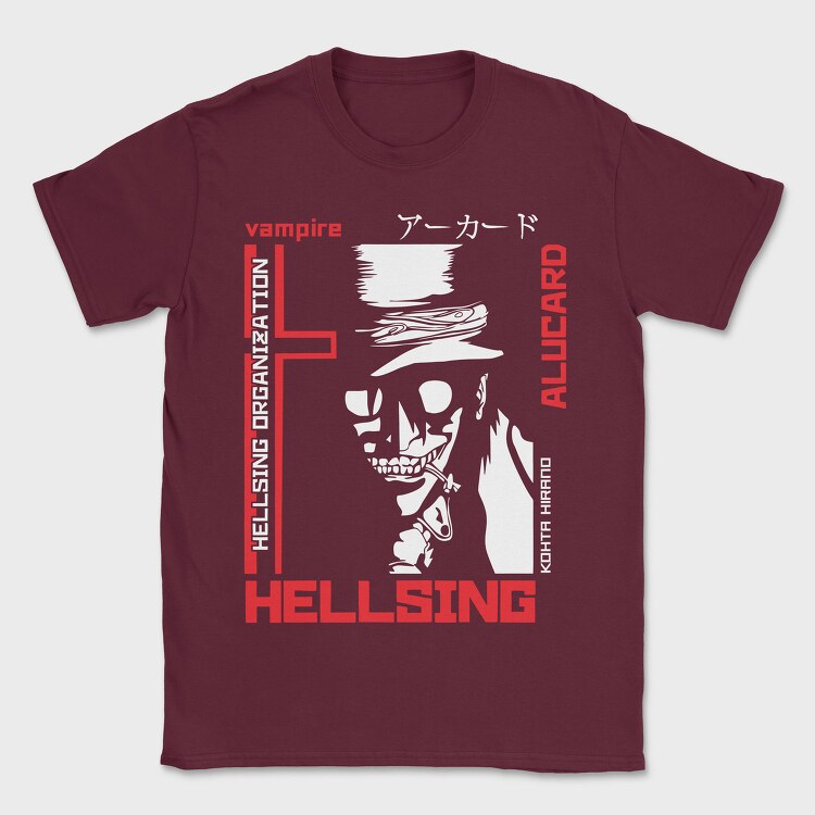 Hellsing 6, Tricou Barbati (Unisex)