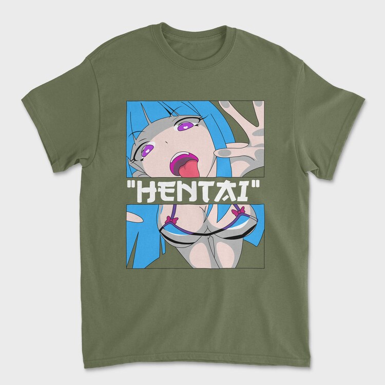 Hentai 4, Tricou Barbati (Unisex)