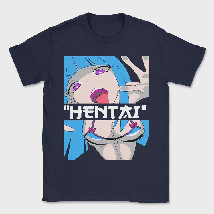 Hentai 4, Tricou Barbati (Unisex)