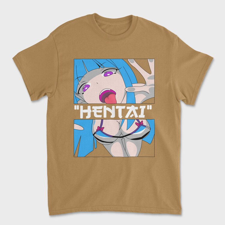 Hentai 4, Tricou Barbati (Unisex)