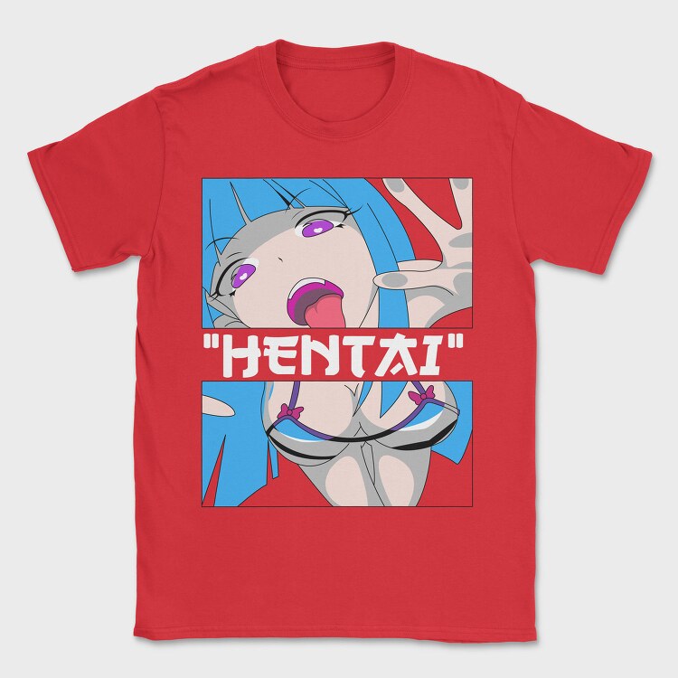 Hentai 4, Tricou Barbati (Unisex)