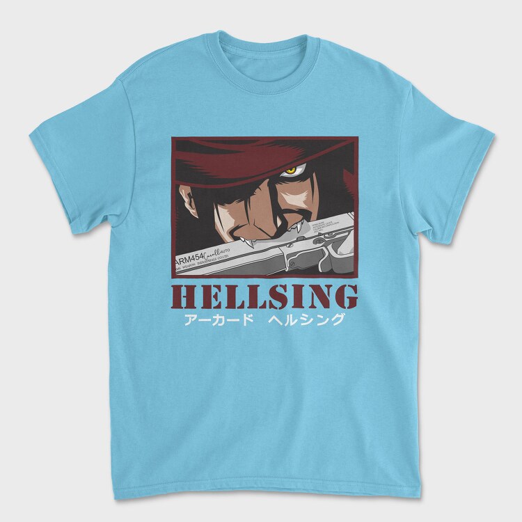 Hellsing 1, Tricou Barbati (Unisex)