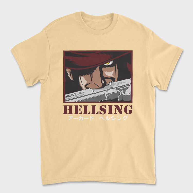 Hellsing 1, Tricou Barbati (Unisex)