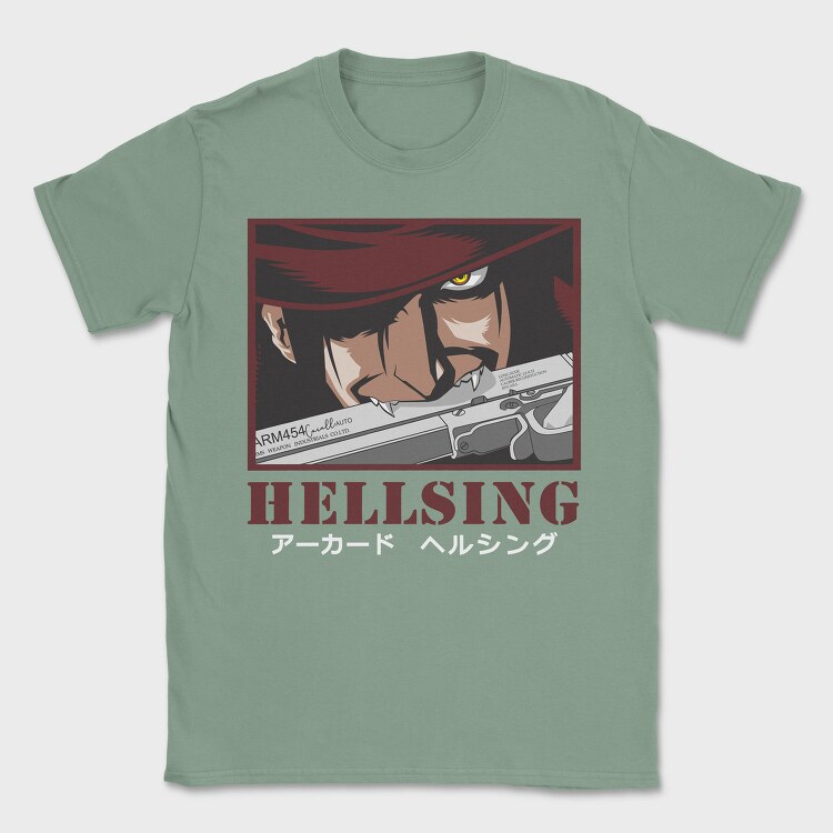 Hellsing 1, Tricou Barbati (Unisex)