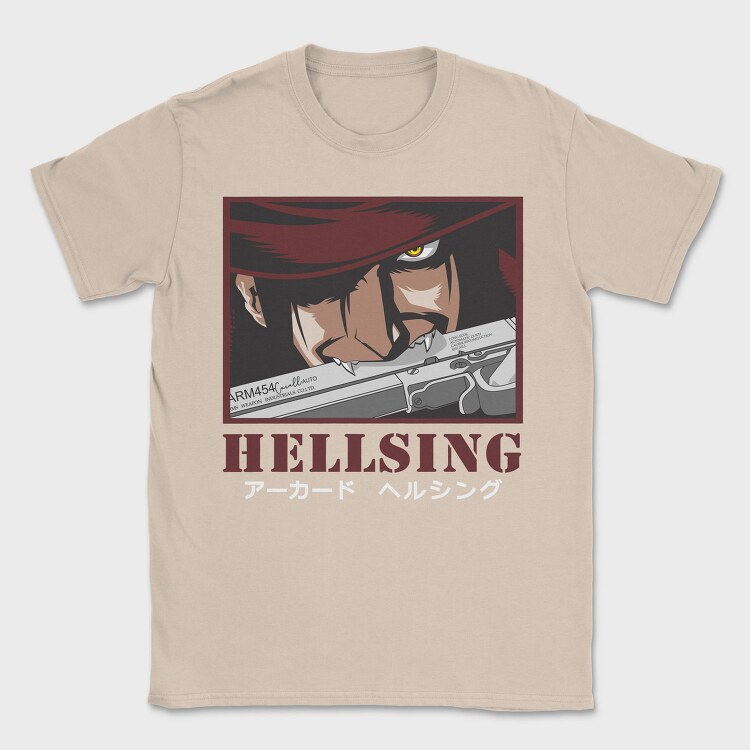 Hellsing 1, Tricou Barbati (Unisex)