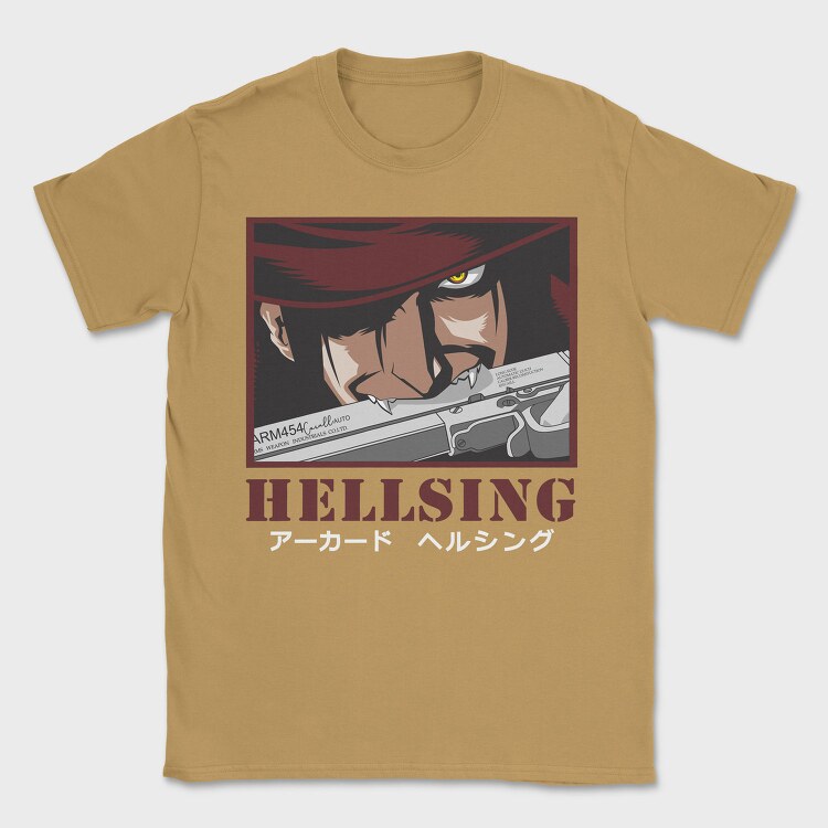 Hellsing 1, Tricou Barbati (Unisex)