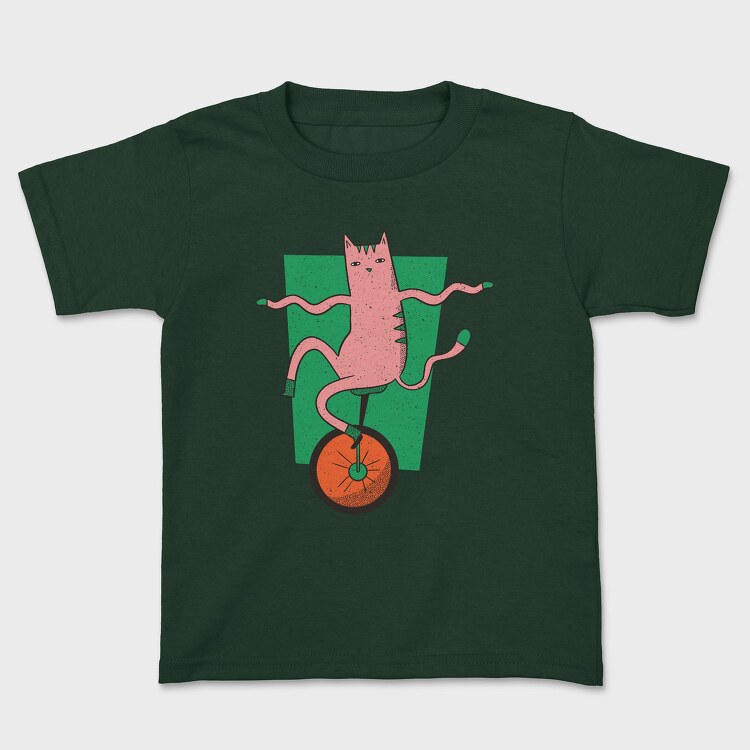 Cat Unicycle, Tricou Copii