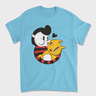 Cat Hug, Tricou Barbati (Unisex)