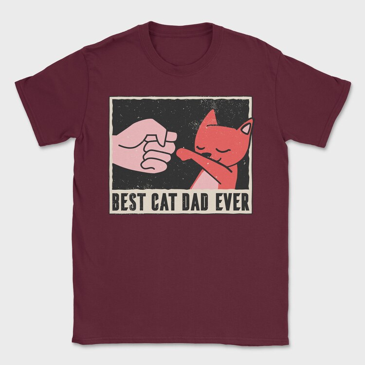 Cat Dad, Tricou Barbati (Unisex)