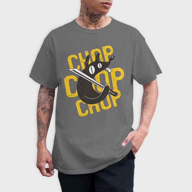 Chop Dog, Tricou Barbati (Unisex)