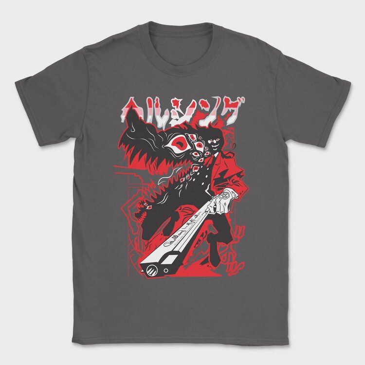 Hellsing 10, Tricou Barbati (Unisex)