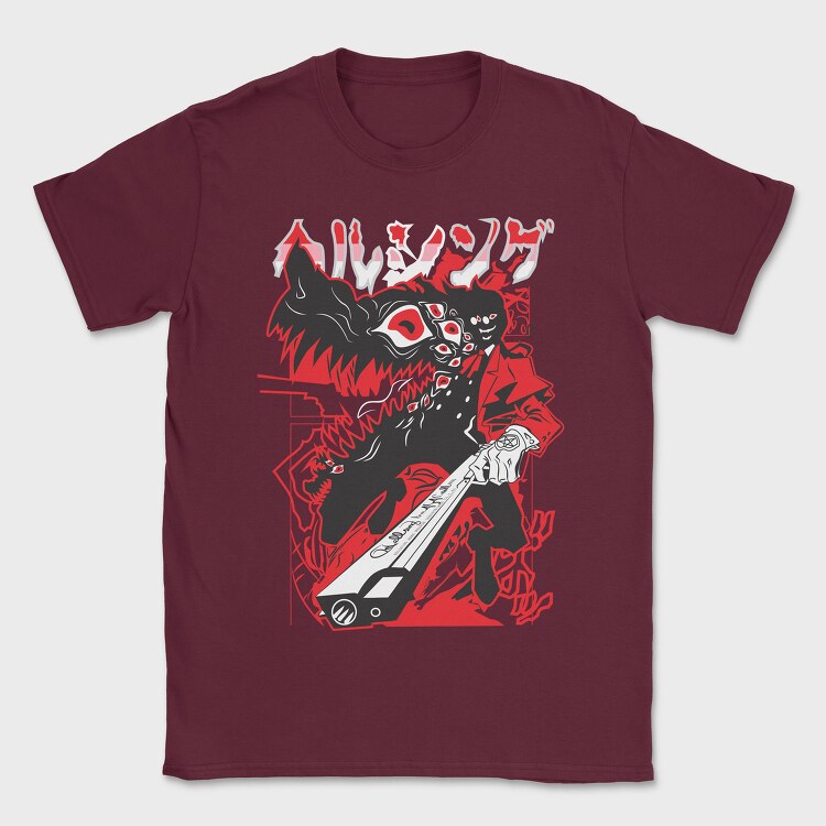 Hellsing 10, Tricou Barbati (Unisex)