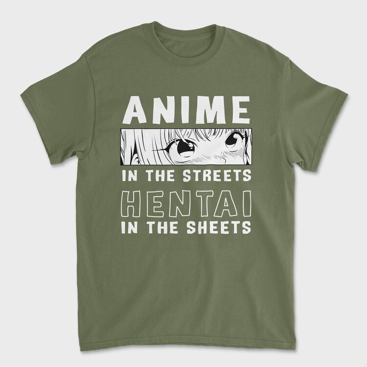 Hentai 5, Tricou Barbati (Unisex)
