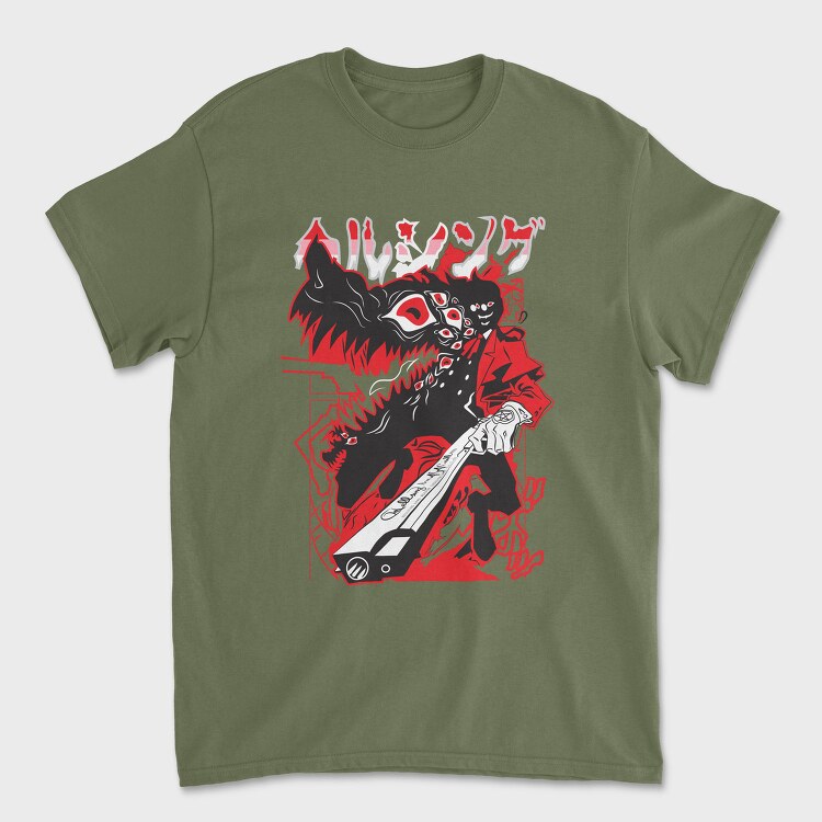 Hellsing 10, Tricou Barbati (Unisex)