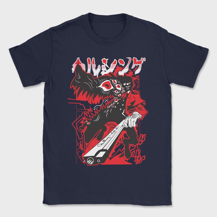 Hellsing 10, Tricou Barbati (Unisex)